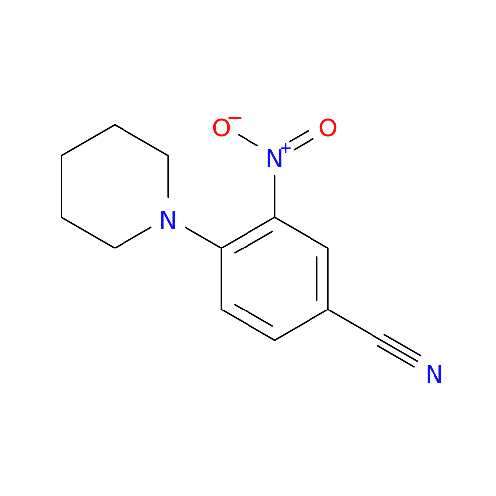 3-Nitro-4-piperidin-1-ylbenzonitrile