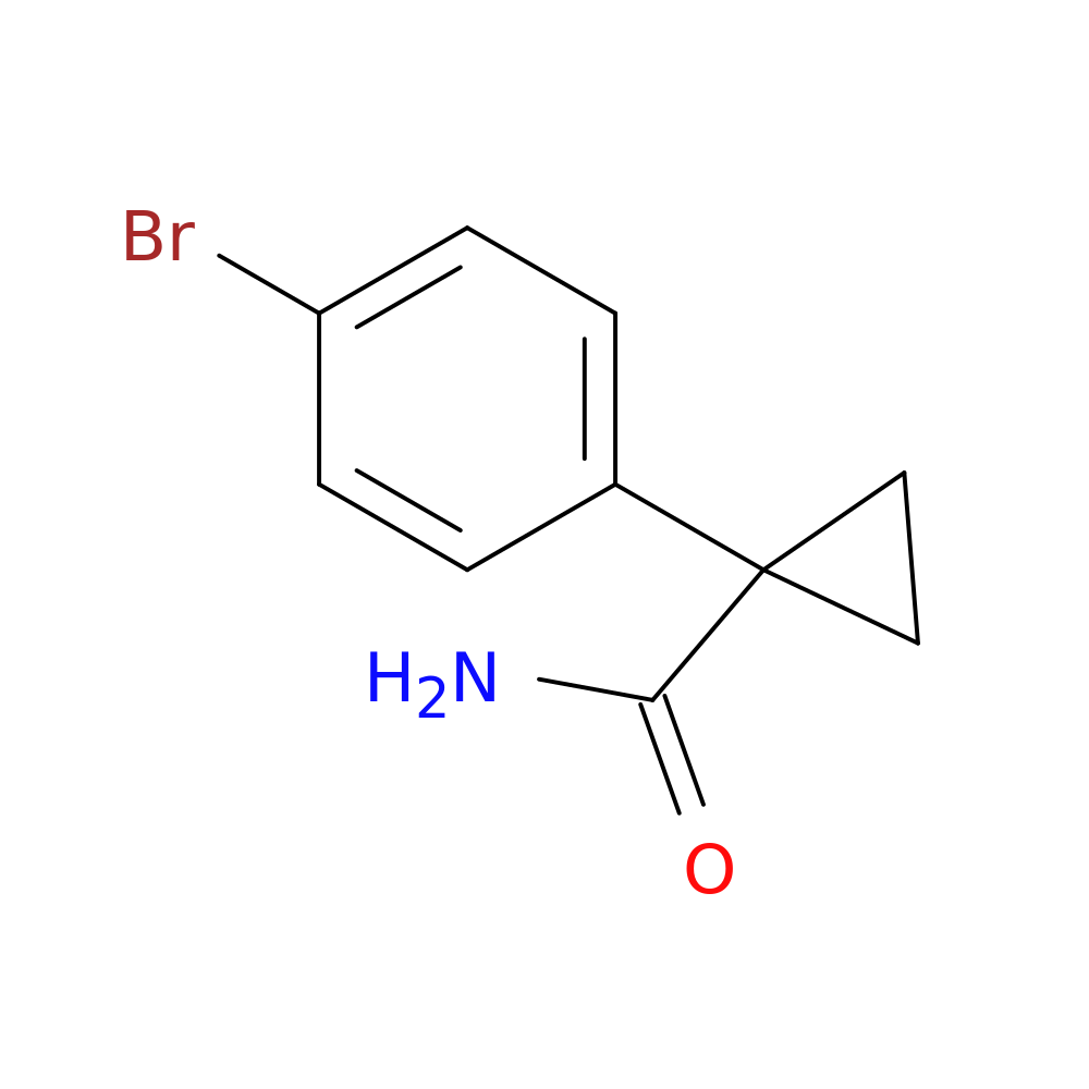 1-(4-Bromophenyl)cyclopropanecarboxamide