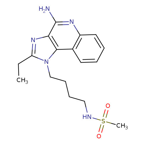 N-(4-(4-Amino-2-ethyl-1H-imidazo[4,5-c]quinolin-1-yl)butyl)methanesulfonamide