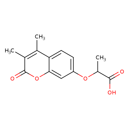 2-[(3,4-Dimethyl-2-oxo-2h-chromen-7-yl)oxy]propanoic acid