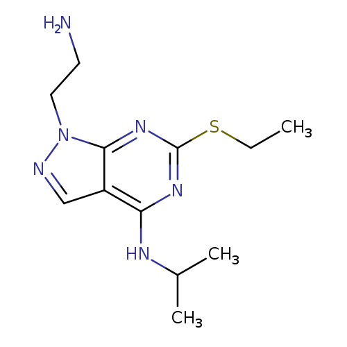 1-(2-Aminoethyl)-6-(ethylthio)-n-isopropyl-1h-pyrazolo[3,4-d]pyrimidin-4-amine