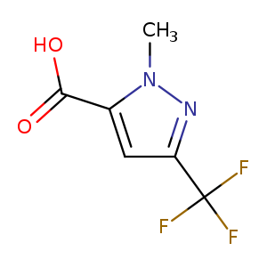 1H-Pyrazole-5-carboxylic acid, 1-methyl-3-(trifluoromethyl)-