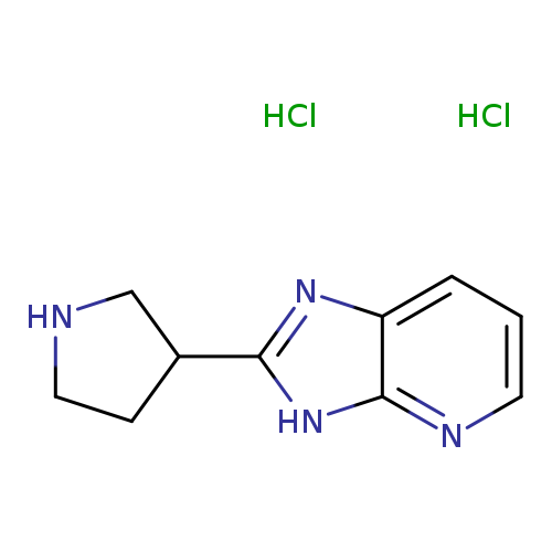 3-{3H-imidazo[4,5-b]pyridin-2-yl}pyrrolidine dihydrochloride