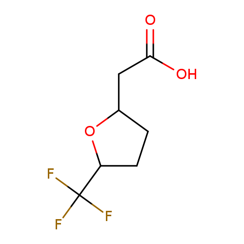 2-[5-(trifluoromethyl)oxolan-2-yl]acetic acid, Mixture of diastereomers