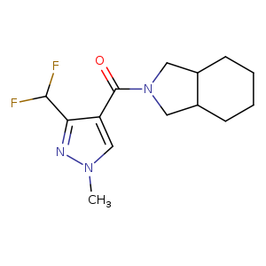 2-[3-(difluoromethyl)-1-methyl-1H-pyrazole-4-carbonyl]-octahydro-1H-isoindole
