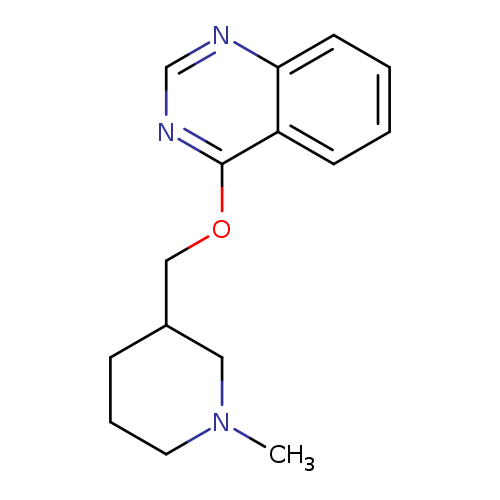 4-[(1-methylpiperidin-3-yl)methoxy]quinazoline