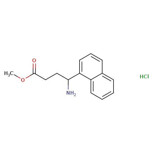 Methyl 4-amino-4-naphthalen-1-yl-butyrate hydrochloride