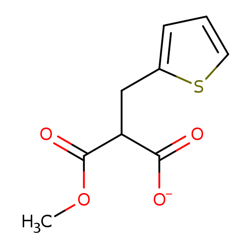 Propanedioic acid, 2-(2-thienylmethyl)-, 1-methyl ester