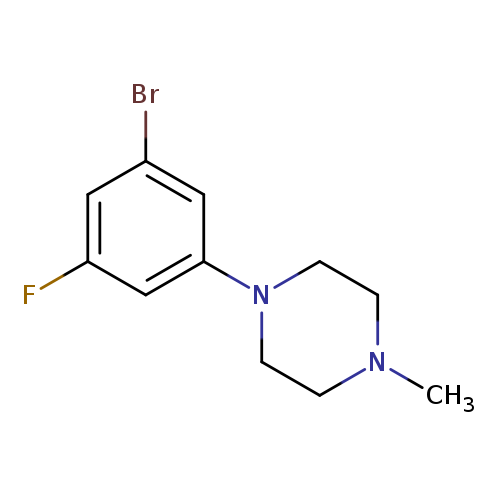 1-(3-broMo-5-fluorophenyl)-4-Methylpiperazine