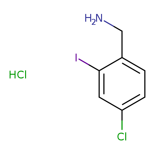 (4-chloro-2-iodophenyl)methanamine hydrochloride