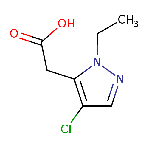 2-(4-Chloro-1-ethyl-1H-pyrazol-5-yl)acetic acid