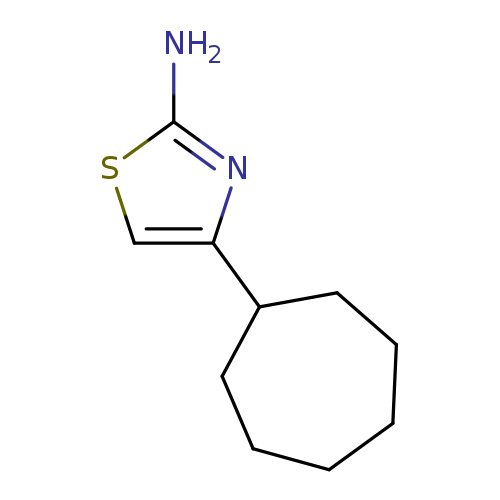 4-cycloheptyl-1,3-thiazol-2-amine