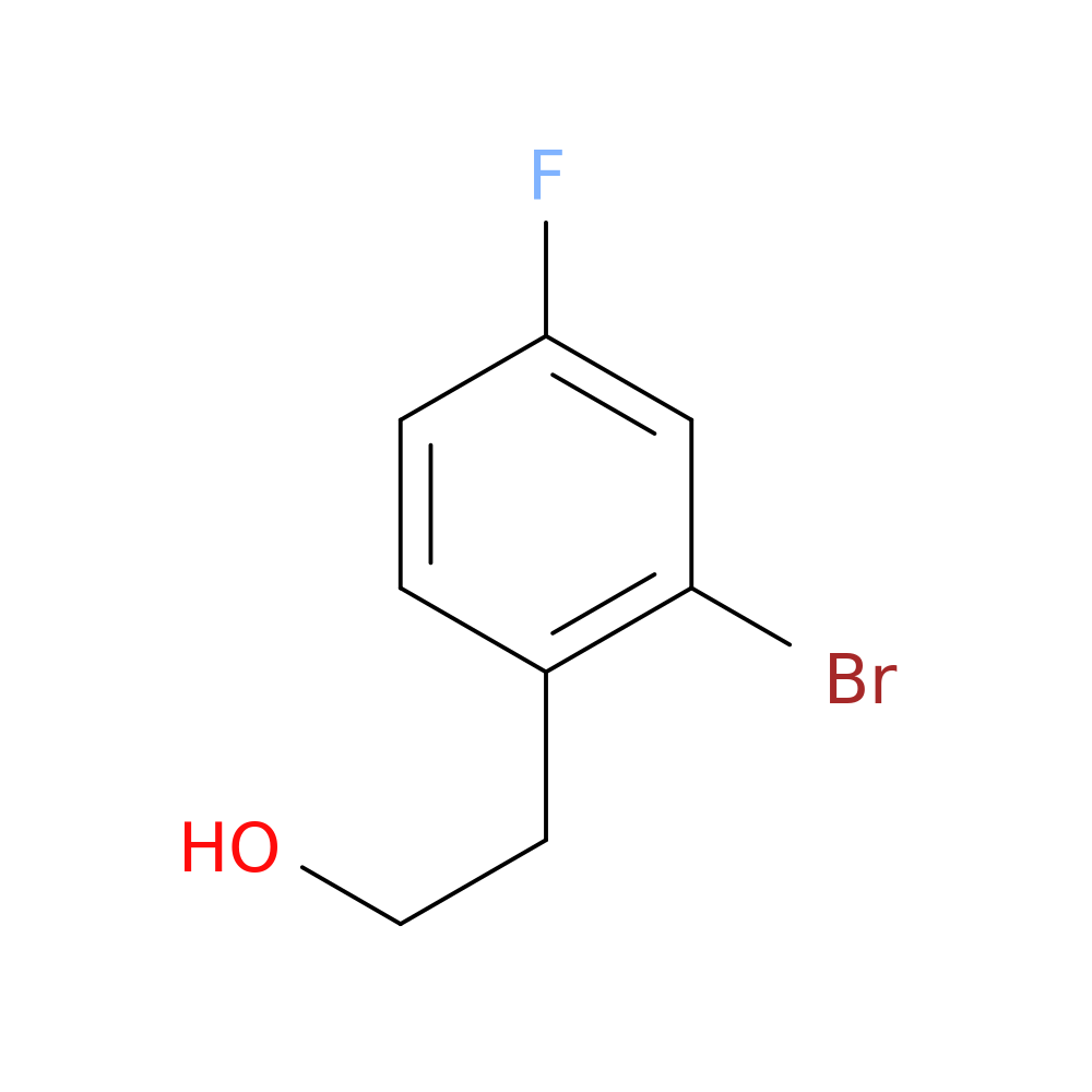 2-(2-Bromo-4-fluorophenyl)ethan-1-ol