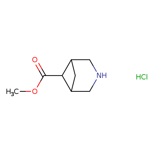 3-Azabicyclo[3.1.1]heptane-6-carboxylic acid, methyl ester, hydrochloride (1:1)
