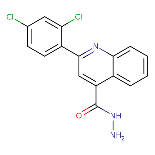 2-(2,4-Dichlorophenyl)quinoline-4-carbohydrazide