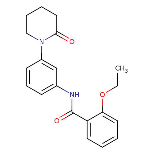 2-ethoxy-N-[3-(2-oxopiperidin-1-yl)phenyl]benzamide