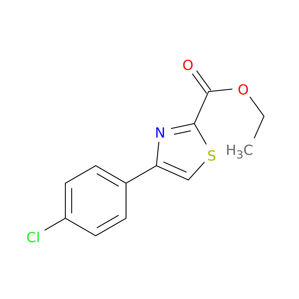 Ethyl 4-(4-chlorophenyl)thiazole-2-carboxylate