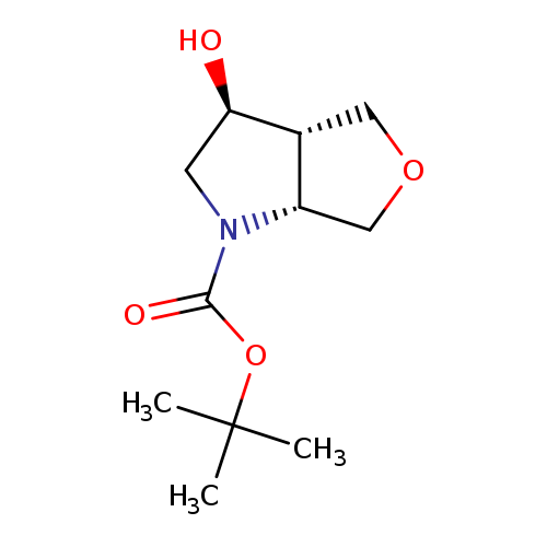 Racemic-(3S,3aS,6aR)-tert-butyl 3-hydroxyhexahydro-1H-furo[3,4-b]pyrrole-1-carboxylate
