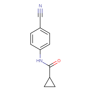 N-(4-cyanophenyl)cyclopropanecarboxamide