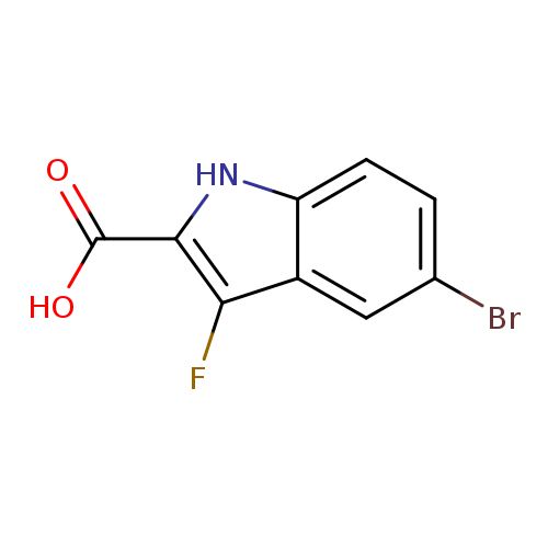 5-bromo-3-fluoro-1H-indole-2-carboxylic acid