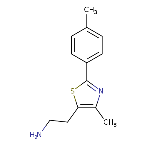 2-[4-methyl-2-(4-methylphenyl)-1,3-thiazol-5-yl]ethan-1-amine