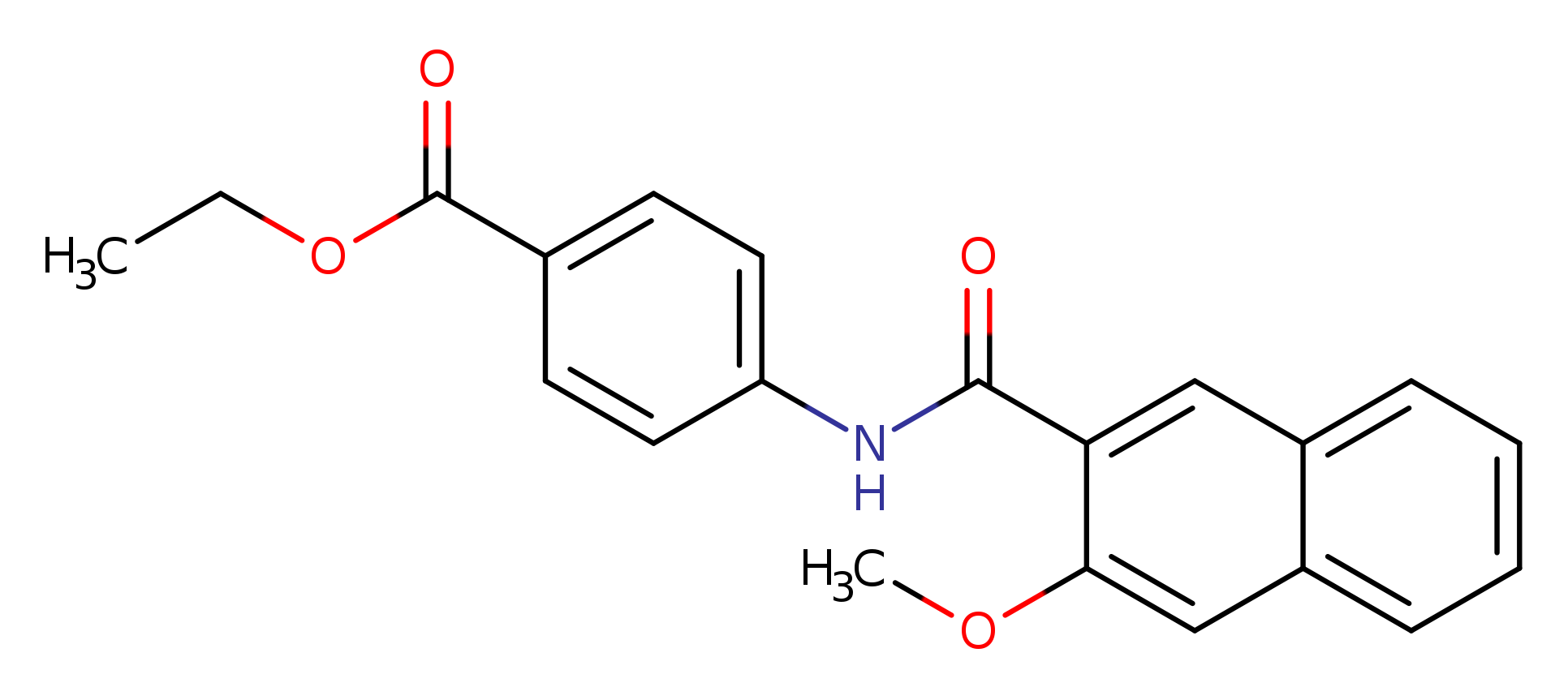 ethyl 4-(3-methoxynaphthalene-2-amido)benzoate