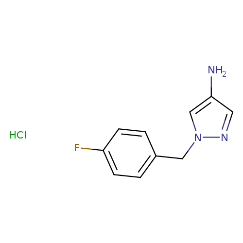 1-(4-Fluorobenzyl)-1h-pyrazol-4-amine hydrochloride