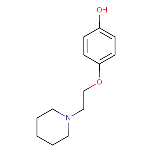 4-[2-(1-Piperidinyl)ethoxy] phenol