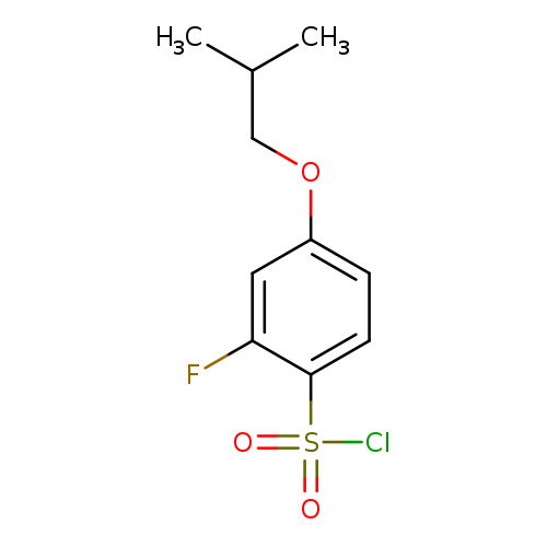 2-fluoro-4-isobutoxybenzene-1-sulfonyl chloride