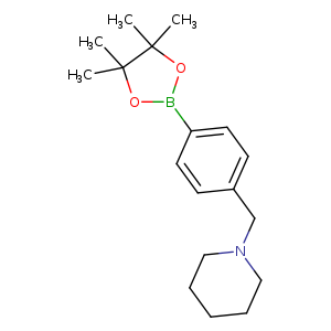 1-(4-(4,4,5,5-Tetramethyl-1,3,2-dioxaborolan-2-yl)benzyl)piperidine