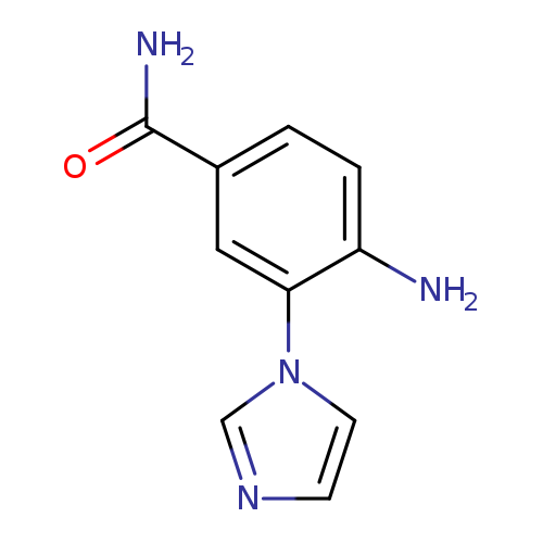 4-amino-3-(1h-imidazol-1-yl)benzamide