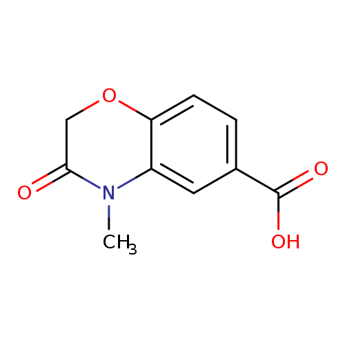 4-Methyl-3-oxo-3,4-dihydro-2h-1,4-benzoxazine-6-carboxylic acid