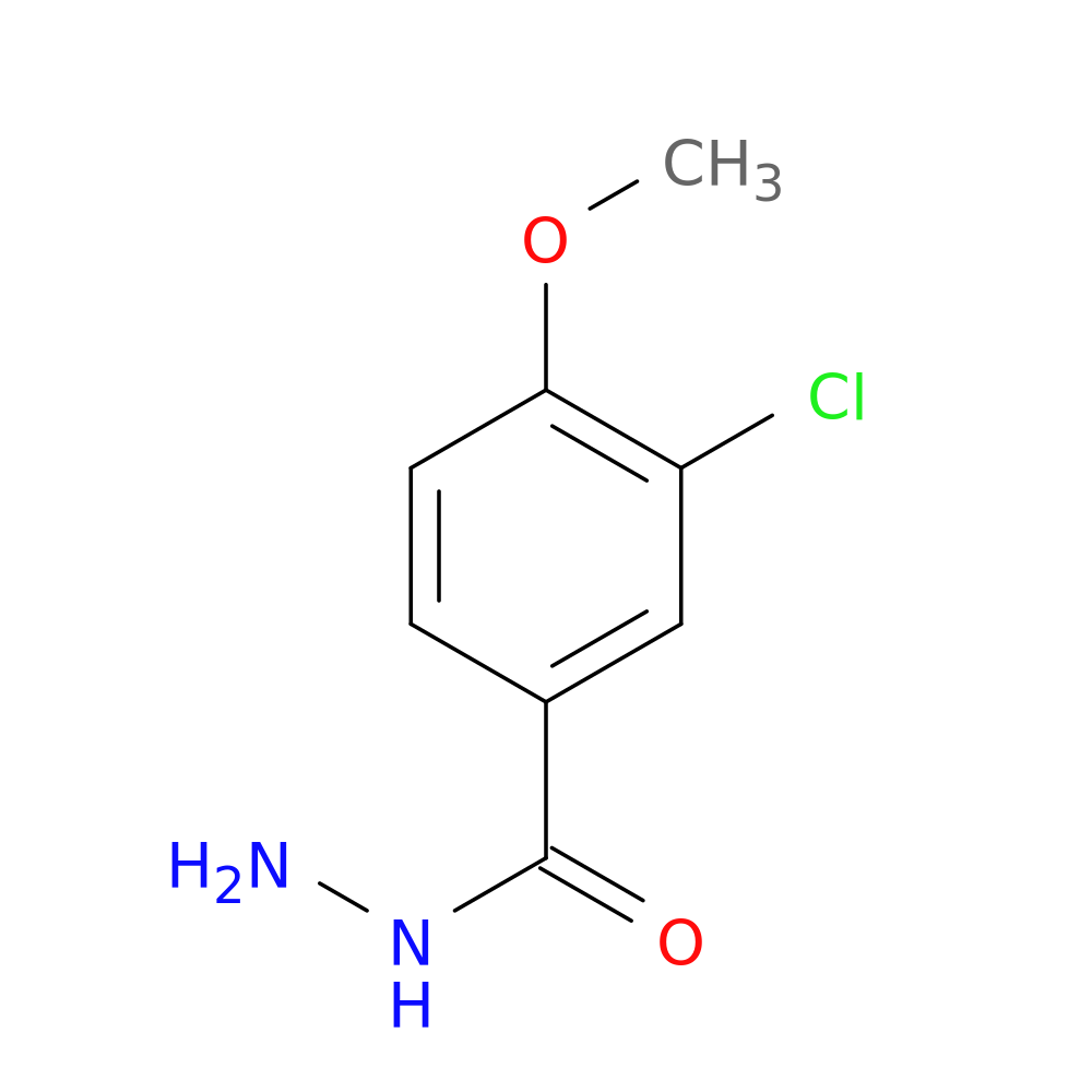 3-Chloro-4-Methoxybenzohydrazide
