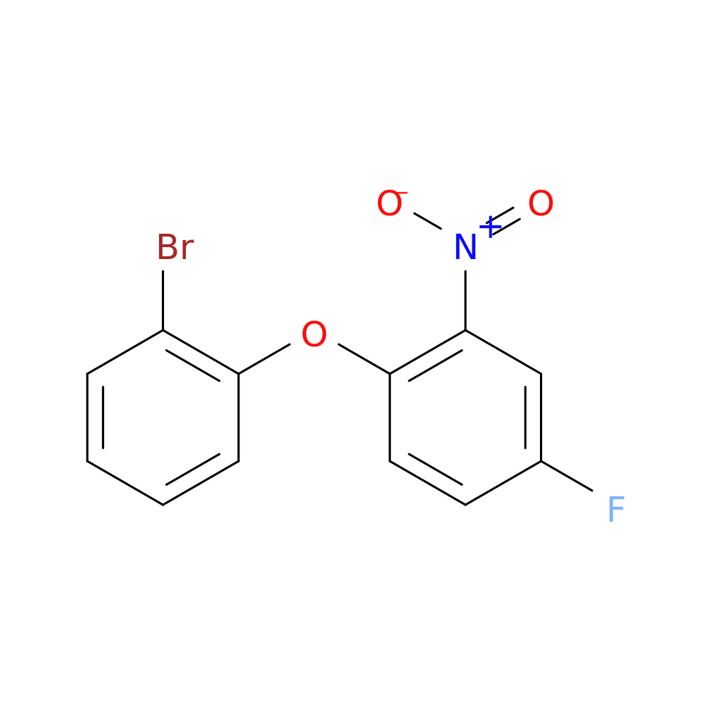 1-(2-Bromophenoxy)-4-fluoro-2-nitrobenzene