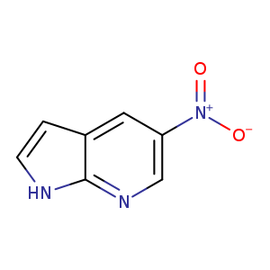 1H-Pyrrolo[2,3-b]pyridine, 5-nitro-