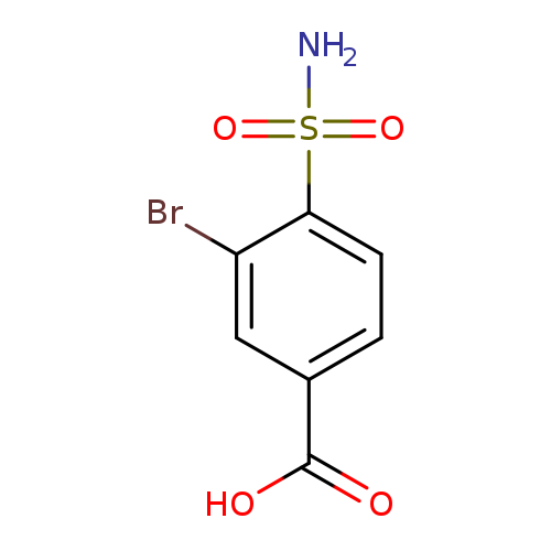 3-bromo-4-sulfamoylbenzoic acid