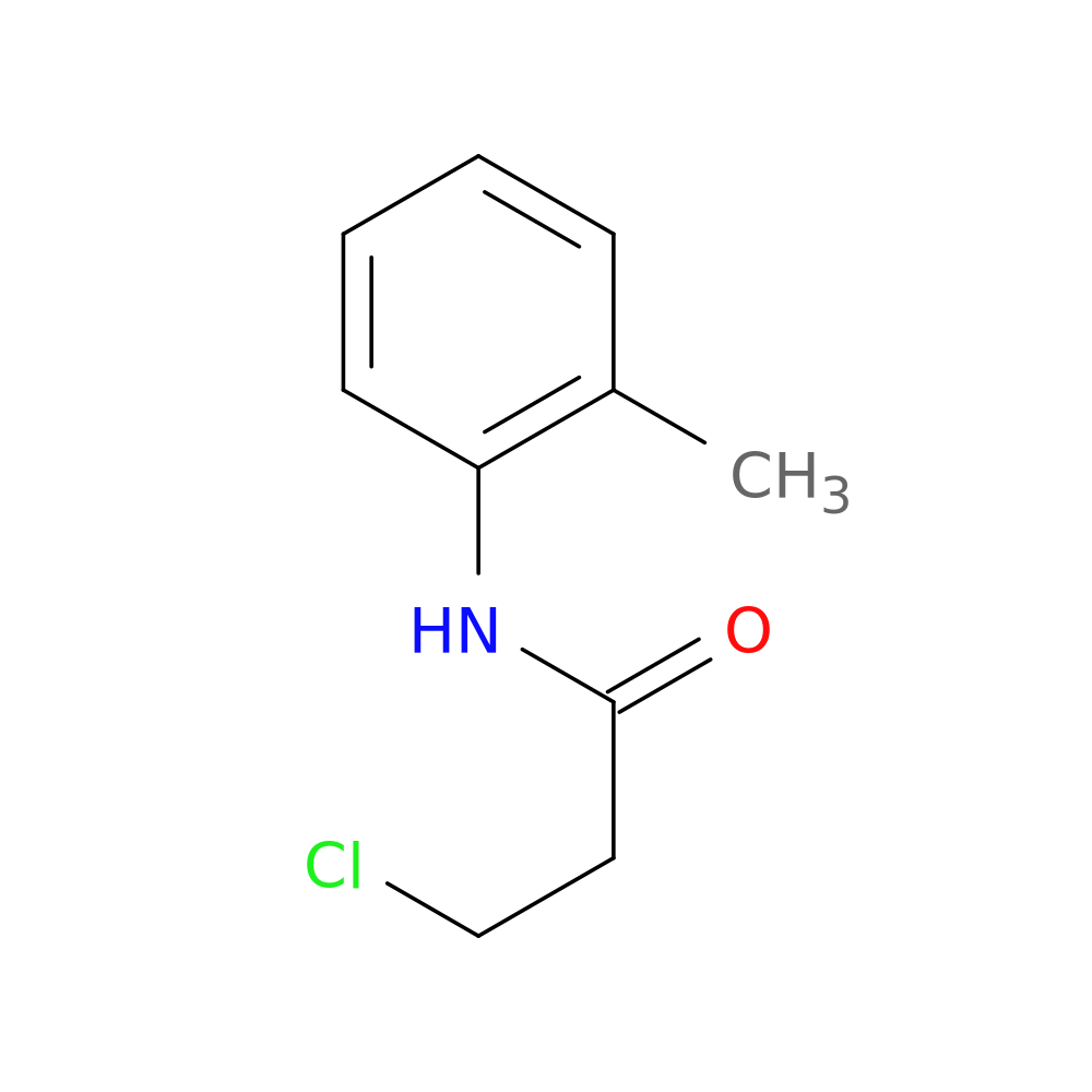 3-Chloro-N-(o-tolyl)propanamide