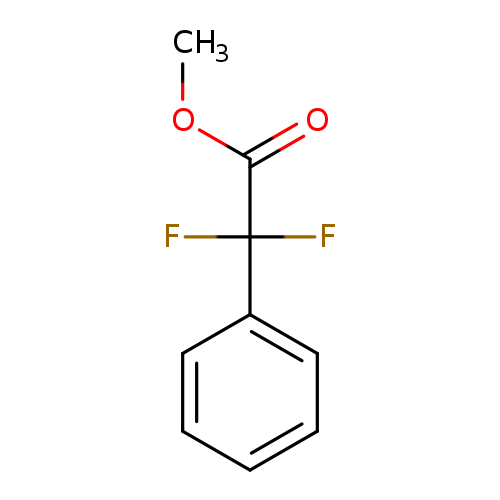Benzeneacetic acid, a,a-difluoro-, methyl ester