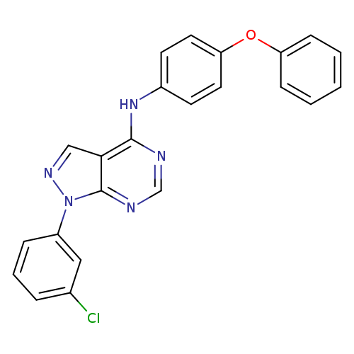 1-(3-chlorophenyl)-N-(4-phenoxyphenyl)-1H-pyrazolo[3,4-d]pyrimidin-4-amine