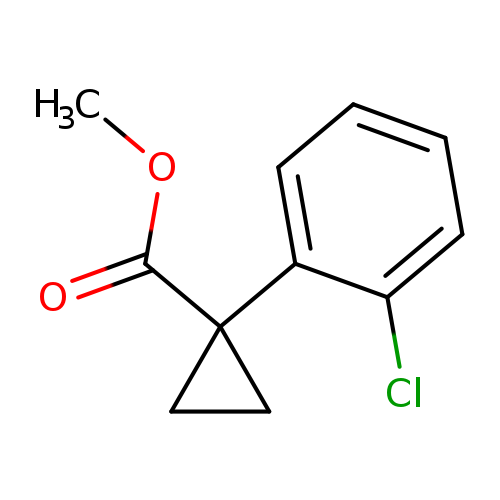 Methyl 1-(2-chlorophenyl)cyclopropanecarboxylate