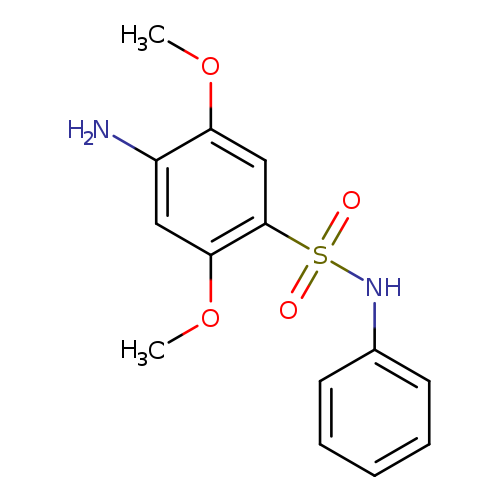 4-Amino-2,5-dimethoxy-N-phenylbenzenesulphonamide