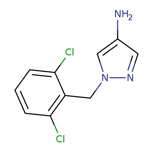 1-[(2,6-dichlorophenyl)methyl]-1H-pyrazol-4-amine