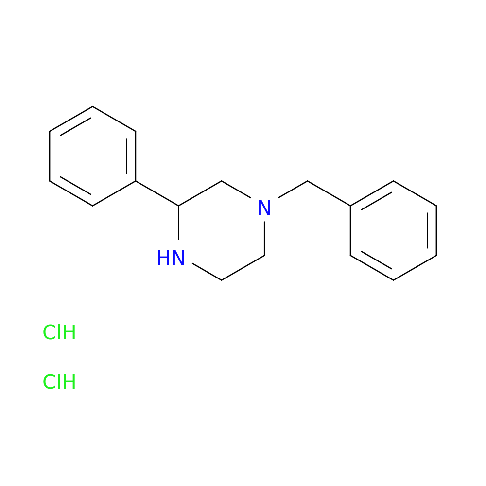 1-benzyl-3-phenylpiperazine dihydrochloride