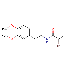 2-Bromo-n-[2-(3,4-dimethoxyphenyl)ethyl]propanamide