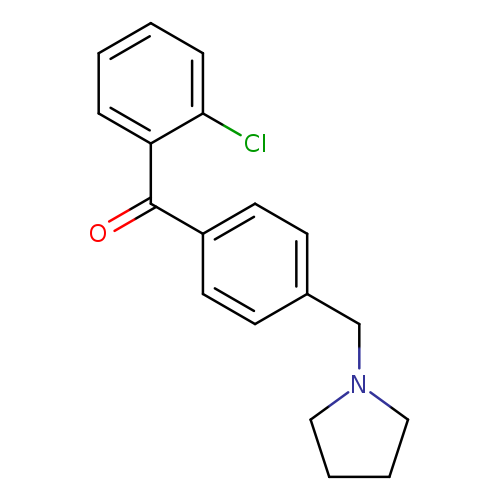 2-Chloro-4'-pyrrolidinomethyl benzophenone
