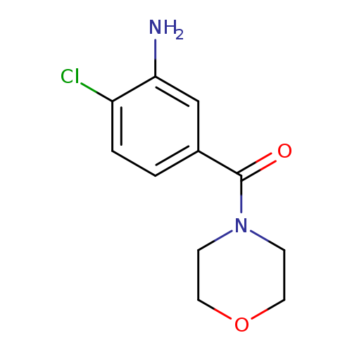 2-CHLORO-5-(MORPHOLIN-4-YLCARBONYL)ANILINE
