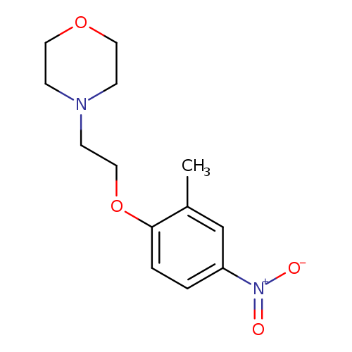 4-[2-(2-Methyl-4-nitrophenoxy)ethyl]morpholine