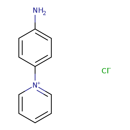 Pyridinium, 1-(4-aminophenyl)-, chloride