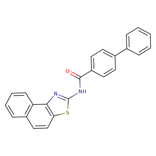 N-{naphtho[1,2-d][1,3]thiazol-2-yl}-[1,1'-biphenyl]-4-carboxamide