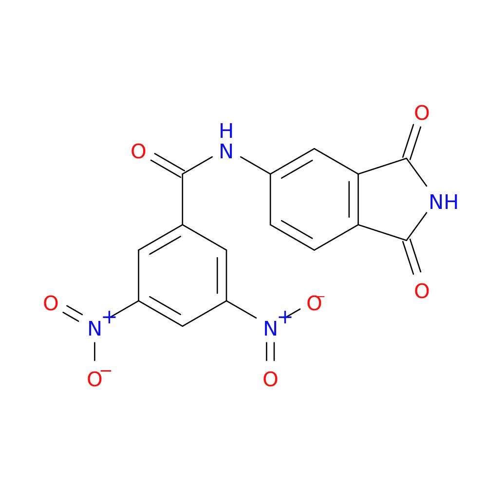 N-(1,3-dioxo-2,3-dihydro-1H-isoindol-5-yl)-3,5-dinitrobenzamide